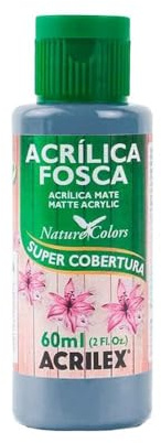 ACRILEX - ACRÍLICA FOSCA MATE 60ML (921 AZUL BALI)