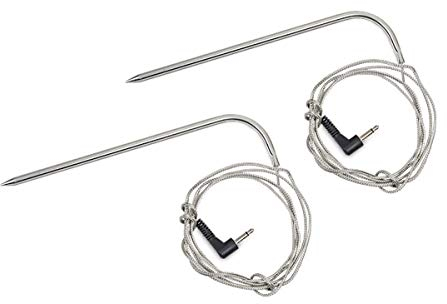 Pit Boss Grills 67297 Pit Boss Pellet Smokers-2er Set BBQ Grill Fleischsonden Edelstahl