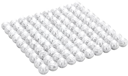100stücke Pack Led Ballonlampe Luminöse Kugellichter Für Hochzeiten Geburtstagsfeiern Und Weihnachtsdekoration Weiß Atmosphäre Für Feierlichkeiten