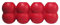 KONG Goodie Ribbon - Befüllbares Hundespielzeug aus Naturkautschuk - Kauspielzeug in Knochenform - Für Mittelgroße Hunde