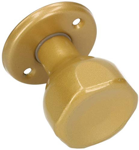 KOTARBAU® Türknauf Drehbar 5 Farbe Türbeschlag Türkugel Türgriff Stahl Lackiert Kugelknauf Türknopf Drehknauf Tür Tor Griff 1 St. Robust Top (Gold)