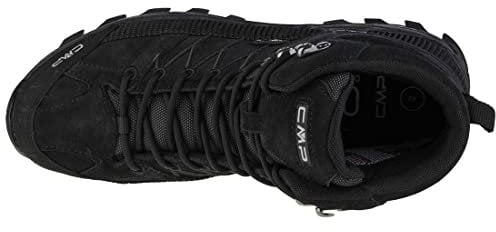 CMP Herren Rigel Mid Shoes Wp Trekking-Schuhe, Schwarz Schwarz Nero Nero, 39 EU