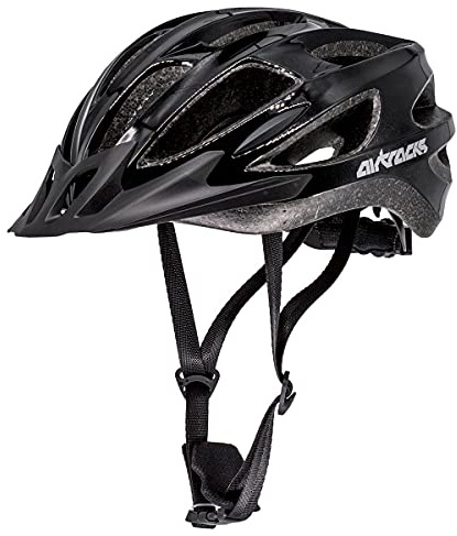 Airtracks Fahrradhelm für Damen und Herren Master RD-10 - Allround Radhelm - Visier - Leichter EPS-Körper - IN Mould - Verstellbar - Reflektoren - Größen S/M 54-58 L/XL 58-62cm
