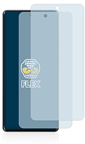BROTECT Schutzfolie für Vivo X60 Pro Plus 5G | 2 Stück Transparenter Displayschutz Made in Germany Klare Full-Screen Folie Full-Cover 3D Curved Montage Kit