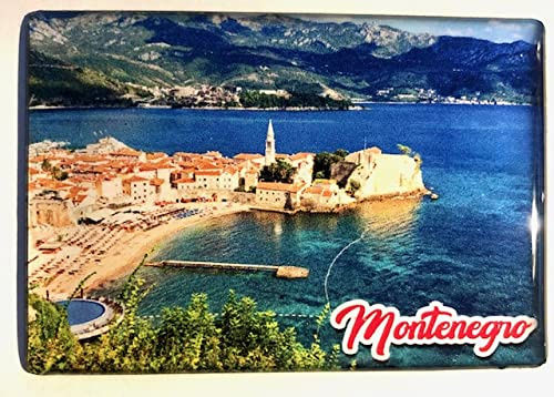 Montenegro Souvenir- Montenegro Kühlschrankmagnet- Montenegro Fridge Magnet, Budva Souvenir, Geschenk aus Montenegro