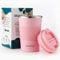 GEMFUL Mug Isotherme Cafe Tasse de Voyage pour café Chaud et Froid Lait et thé 380ml