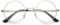 MAGIMODAC Rund Blaulichtfilter Lesebrillen Herren Damen Metall Anti Blaues Licht Lesebrille Flexible Retro Computer-Lesebrille Anti-Müdigkeit Silber +4.00