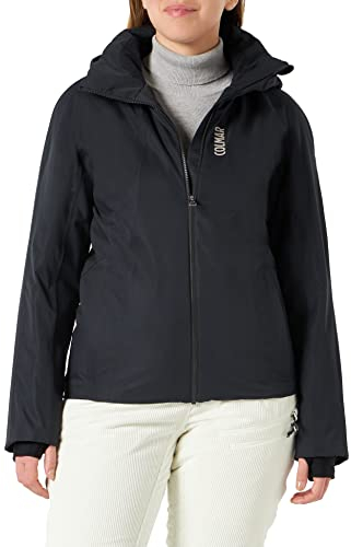 COLMAR Damen Lapponia Jacke, Black-Turtle Dove, 44 EU