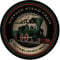 Samunshi Eisenbahn Dampflok Aufkleber Autoaufkleber für Motorrad Fahrrad Roller oder Auto Sticker Zug Schienen Eisenbahner Geschenk (20x20cm Eisenbahn Dampflok)