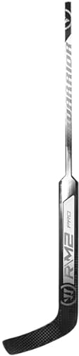 Warrior Ritual M2 Pro Composite Goalie Stick - Senior 27,5' Links, Biegung:w32 (mid), Farbe:Silver/Weiß