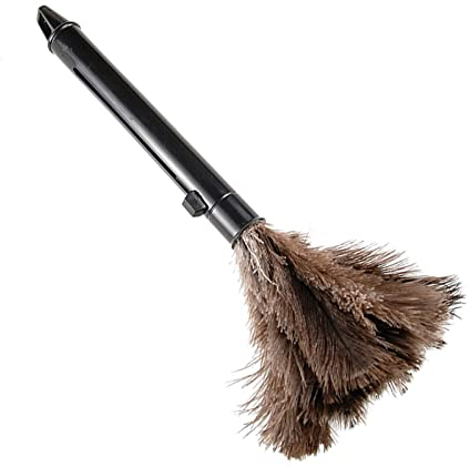 Mumusuki Plumes à Plumes, Plumeau Naturel pour L'époussetage pour Le Nettoyage des Ventilateurs de Plafond Stores pour écrans D'ordinateur Étagères