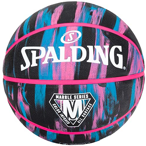 Spalding Marble Ball 84400Z, Unisex basketballs, Multicolour, 7 EU