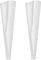 Aflytep 2 x 1C28584496TP Blumenvasenhalter für Auto, Ornamente am Rand, Dekor für 1999 – 2011 1C28584496TP RHD