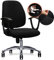 DHXYZZB Stretch Office Chair Covers, 2PCS Removable Washable Chair Seat Cover Protector Cover with Ties, Universal Armchair Cover Slipcover