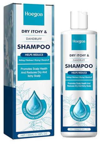 Dry Scalp Shampoo Folliculitis Shampoo for Seborrheic Dermatitis, Anti Dandruff, Folliculitis Treatment, Dandruff Treatment, with Herbal Essence to Hydrate Hair and Relieve From Itchy