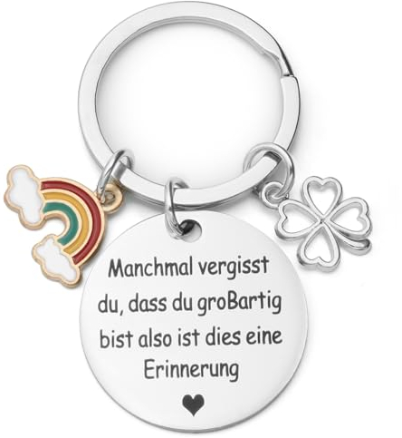 YISCOKO Geschenke für Frauen,Geburtstagsgeschenk für Frauen,Geschenk für Freundin,für beste Freundin,für Frau,für Mitschüler.Schwester Geschenk,Geschenk Kollegin,Schlüsselanhänger Geschenke für Mama.