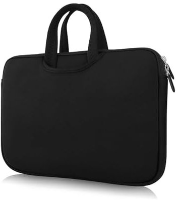 GOnavidio Sac de transport en nylon pour lecteur DVD portable 15,6 Noir