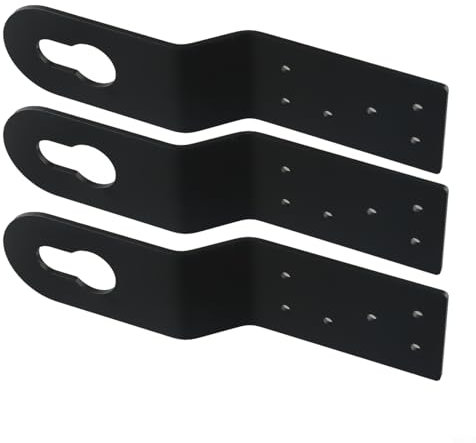 Set di ancoraggio di sicurezza per tetto 3PCS Clip di gancio per protezione anticaduta Telaio in legno Costruzione di sicurezza del tetto Anchor Set di ganci per protezione anticaduta