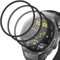 Zerrshoo Protector de Pantalla para Huawei Watch GT 5/5 Pro 46mm, Cubierta completa curvada en 3D, 3 Piezas Protector Película. para Huawei Watch GT 5/5 Pro 46mm Protector de Pantalla