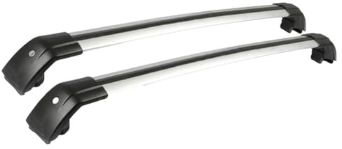 WRNHZNEW 2 Stück Auto Dachträger für Renault ZOE R135 R110 R240 R90 Q90 2013-2024, Dachgepäckträger Dachträger Relingträger Auto Gepäckträger Dachreling Rack GepäCktransport Zubehör,A