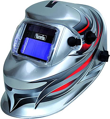 CEVIK PRO - CE-PE801PRO - Careta Soldar Automatica Profesional - Auto Oscurecimiento Variable DIN9/13 - Máscara Soldar con Área de Visión de 92x35cm - Pantalla Para Soldadura MMA/TIG/MIG
