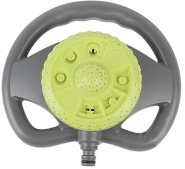 Rotating Lawn Sprinkler – 360° Automatic Garden Watering System | Adjustable Garden Sprinkler | Rotating Head For Even Watering | 0 Degree Rotating Sprinkler | Yard & Garden Hose Sprayer | Turbo Rota