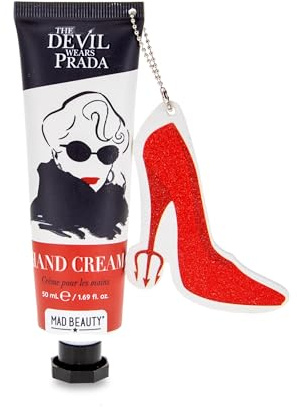 The Devil Wears Prada Hand Cream & Nail File Set | Officially Licensed | Shea Butter | Soft Rose & Oud | Mad Beauty