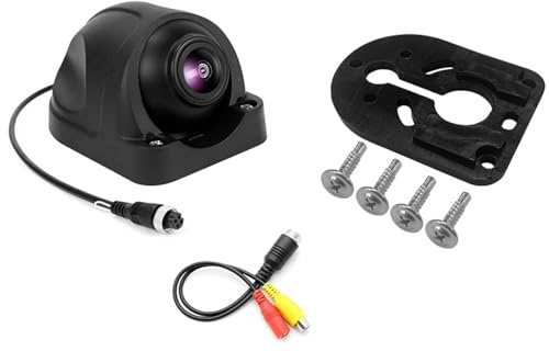 Rückfahrkamera Auto AHD 1920 * 1080P Rückansicht Kamera 360 ° Einstellbare Winkel Sternenlicht Nachtsicht Fahrzeug Kugel Kamera Für Bus Auto LKW(with RCA Adapter)