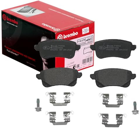 BREMBO Bremsbeläge hinten (Satz) P68064 | Kompatibel mit: RENAULT ESPACE V, GRAND SCÉNIC III, GRAND SCÉNIC IV, MEGANE IV Grandtour, MEGANE IV Schrägheck, SCÉNIC III