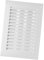 170x250mm Rejilla para Ventilación - Rejilla de Ventilación Regulable con Protección contra Insectos - Plástico ABS Blanco