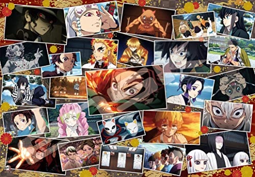 ensky 1000 Teile Puzzle Jigsaw Demon Slayer Kimetsu no Yaiba Overflowing Thoughts (51 x 73,5 cm)