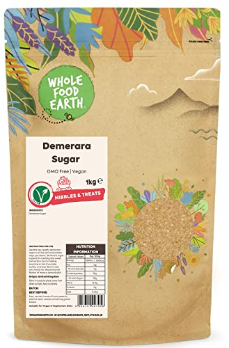 Wholefood Earth Demerara Sugar 1 kg | GMO Free