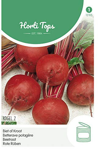 Hortitops 12105 Remolacha Roja Bola Roja 2 Detroit (Semillas de remolacha)