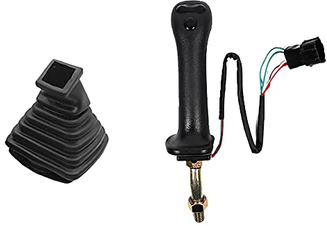 3 Tasten Bagger Joystick Assy ZahnräDer mit Schutz Haube für Doosan DX150 215 225 300 370-9C Links
