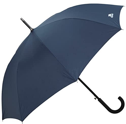 Trespass Umbrella Button Release to Open Inner Print Fibreglass Ribs Rainstorm