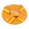ALEOED Bicycle Front Fork Cap Suspension Cover Aluminum Alloy Air Gas Shoulder Cover Protector Parts for Mountain Bike Road Bike MTB(Gold)