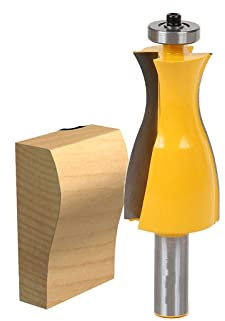 1/2 Shank Wavy Jewelry Box Side Wall Router Bit Line Knife Door Knife Tenon Cutter For Woodworking Tools