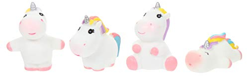 GANAZONO 4 Stück Miniatur-Einhorn-Figuren Winzige Einhorn-Statue Feen Garten Tier Mikro Moos Landschaft DIY Terrarium Handwerk Ornament Zubehör Zufälliger Stil