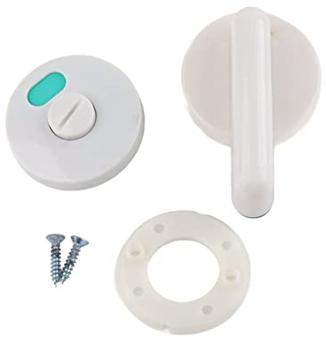 Indicador de bloqueo de puerta, cerradura de baño de inodoro Cerradura de cerrojo de seguridad ocupada vacante Baño público Partición de privacidad Pestillo de cerradura de puerta para baño Baño