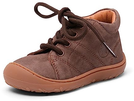 Bisgaard Unisex Kinder Hale First Walker Shoe, Kaffee, 20 EU
