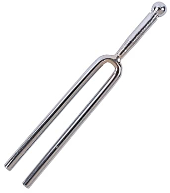 TSLRSA 1 Pcs Stimmgabel, Edelstahl, A440 Hz Stimmgabel, Edelstahl, Standard-Stimmgabel, Musikstimmgerät für Standard-Musikinstrumente Gitarre Violine Stimmgerät