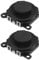 ECSiNG 2 pezzi 3D pulsante analogico joystick di ricambio compatibile con PSP 1000 3D pulsante di controllo joystick analogico plastica nero