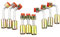 Wisepick Air Conditioning #6 AC Fitting Set Female Oring Beadlock 5/8-18UNF Including Straight 45 90 Degree