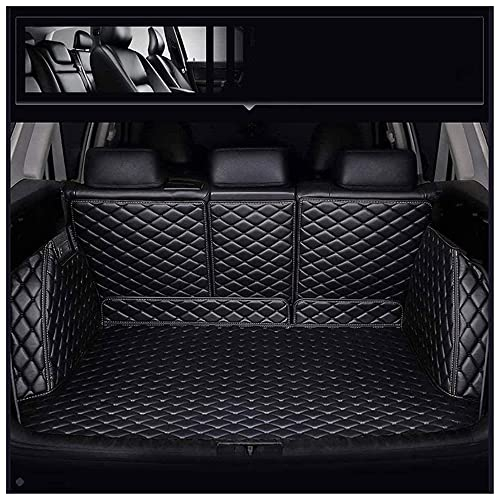 Auto Vollständige Abdeckung Leder Kofferraummatte Kofferraumwanne, für Honda CRV 2007-2011 Antirutschmatte Kofferraum Schutzmatte,C