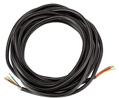 TAEUYYM Cavo per Rimorchio 5 Poli 5,5m, Cavo 5 Conduttori 0.5 mm² Tondo per Rimorchio, 12V Cavo 5 Poli per RV Camion Caravan Trattori Auto Rimorchio (Cavo 5 Conduttori - 5,5m)