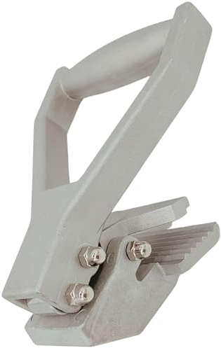 NPEX Premium Reißklaue Halteklaue Teppichgreifer Teppichkralle Teppichklaue Teppich Reissklaue - Teppich entfernen, Aluminium, inclusive Teppichmesser und 2x10 Ersatzklingen (Kralle)