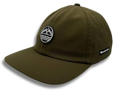 CNSRV Herren Performance Pack Hat (Fast Flat Bill), Moos, 6 7/8-7 3/8