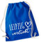 Huuraa Daybag Leipzig verliebt Geschenk Tasche Bright Royal 12 Liter Baumwolle Leipzig Mitbringsel