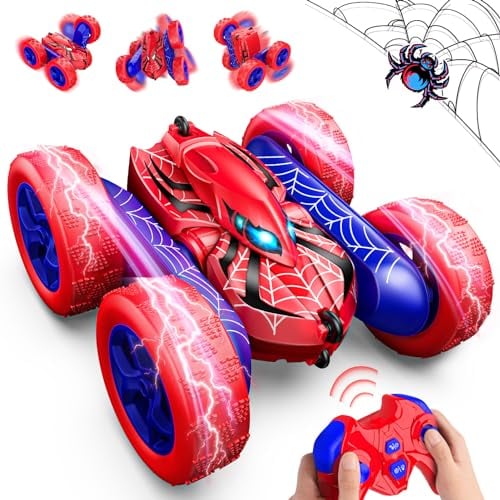 Dreamlandia Voiture Telecommandée Enfant, RC Voiture Radiocommandee Jouet Enfant 3 4 5 6 7 8 Ans Garçon, Cadeau Garcon 3-12 Ans, Jouet Garcon 3-8 Ans - Cadeaux de Noël
