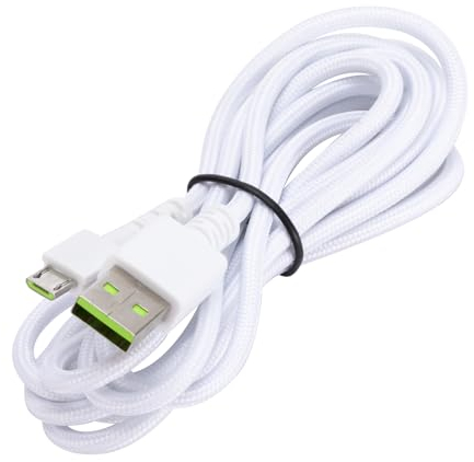 Razer USB-Ladekabel ersetzen, kompatibel mit Naga Pro, DeathAdder V2 Pro, Viper Ultimate, Basilisk Uitimate Mouse, Datensynchronisierung und Netzteil